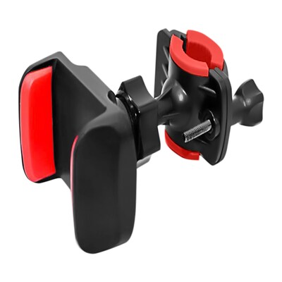 Fisher Cell Phone Bicycle Mount, Black/Red (FCM070K)