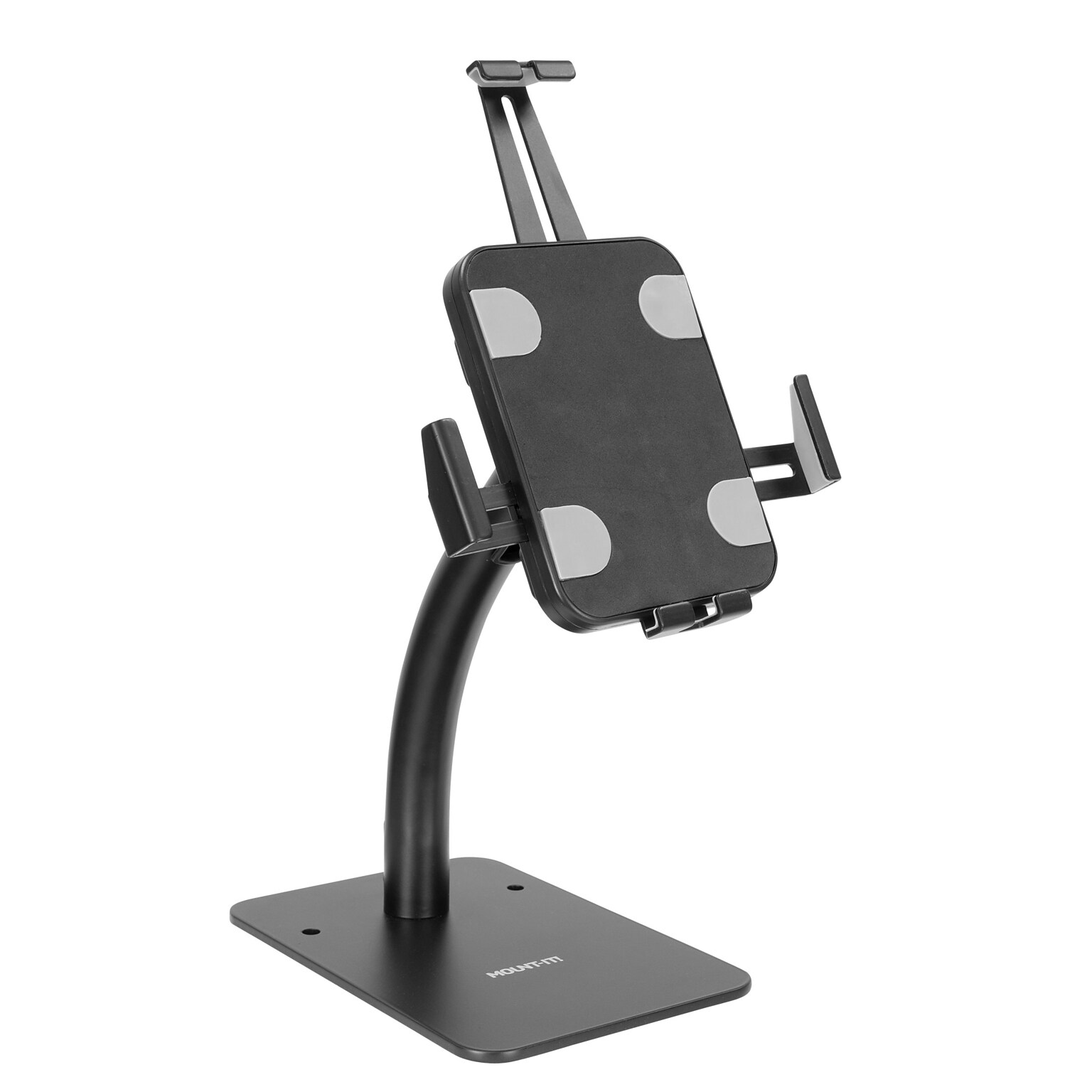 Mount-It! Adjustable Anti-Theft Tablet Countertop Kiosk Stand for 7.9–11 Tablets, Black (MI-3871B)