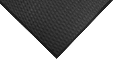 M + A Matting Cushion Complete Anti-Fatigue Commercial Floor Mat, 4 x 8, Black (494048900)