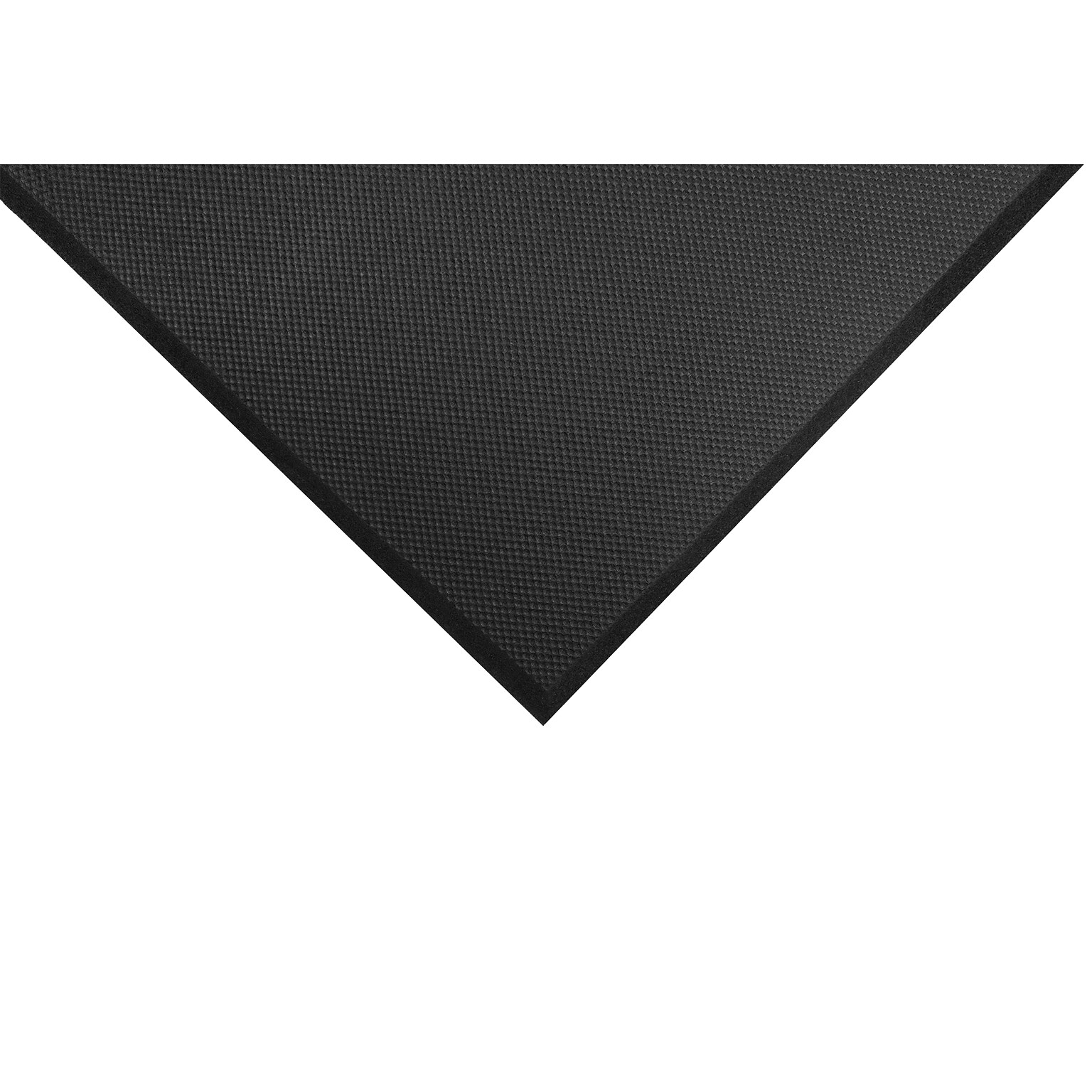 M + A Matting Cushion Complete Anti-Fatigue Commercial Floor Mat, 4 x 8, Black (494048900)