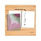 2024-2025 Willow Creek Plum Abstract 8.5" x 11" Academic Weekly & Monthly Planner, Paper Cover, Multicolor (47606)