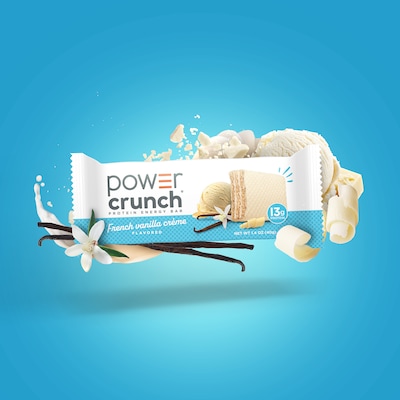 Power Crunch French Vanilla Protein Bar, 16.9 oz., 12 Bars/Box (XUS44276)