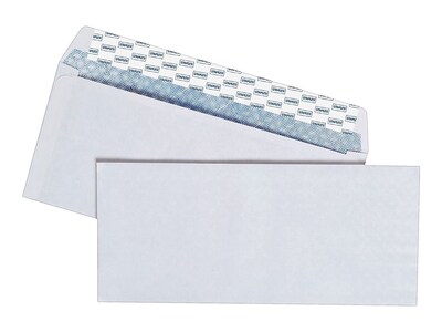 Staples #9 QuickStrip Self-Seal Envelopes, White, Fast Close Design, Business Mailing Envelopes, 500/Box