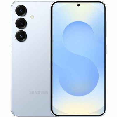 Samsung Galaxy S25 5G Unlocked Cell Phone, 256GB, Icy Blue (SM-S931ULBEXAA)