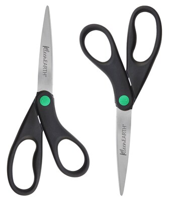 Westcott All Purpose Scissors, 5, 7, 8, for Craft, Blue, 3-Pack 