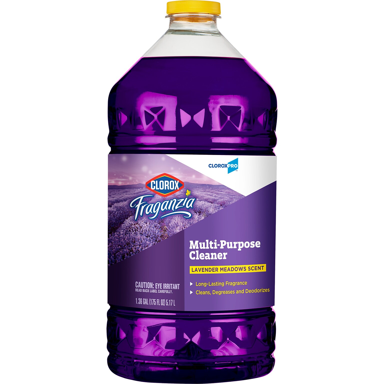 CloroxPro Clorox Fraganzia Multi-Purpose Cleaner, Lavender Meadows Scent, 175 oz. (60614)