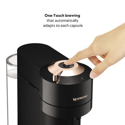 De'Longhi Nespresso Vertuo Coffee & Espresso Machine Combination, Black (ENV120B)