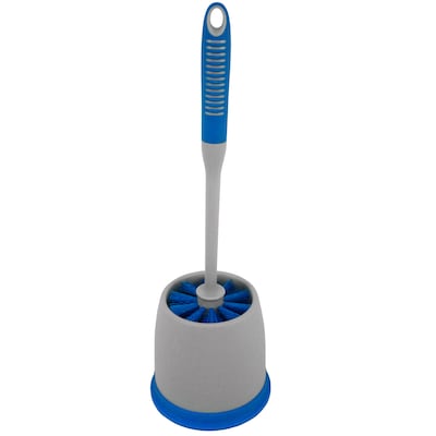 Clorox Under The Rim Toilet Bowl Brush, Gray