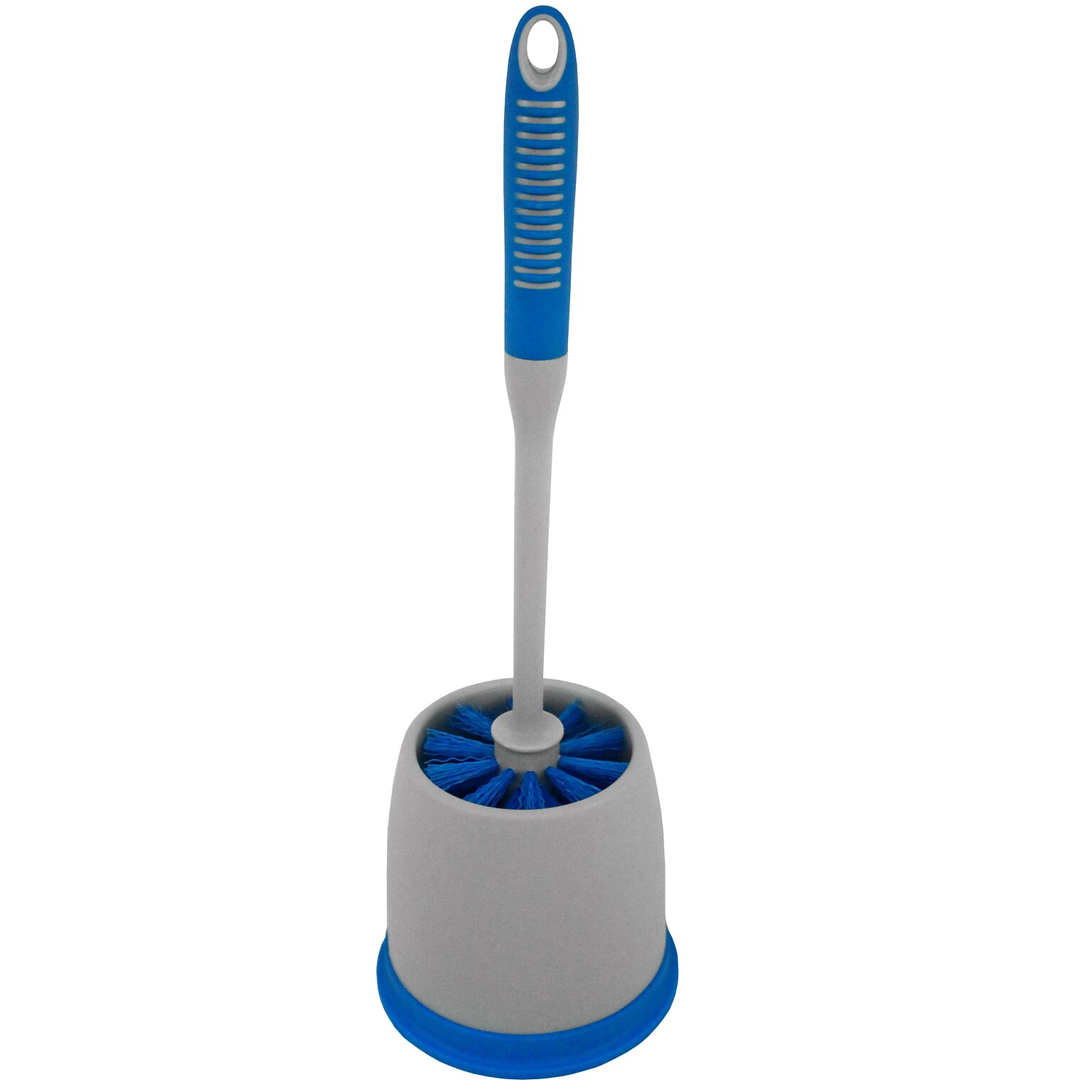 Impact Toilet Bowl Brush and Caddy, Blue/Gray (T0002-00)
