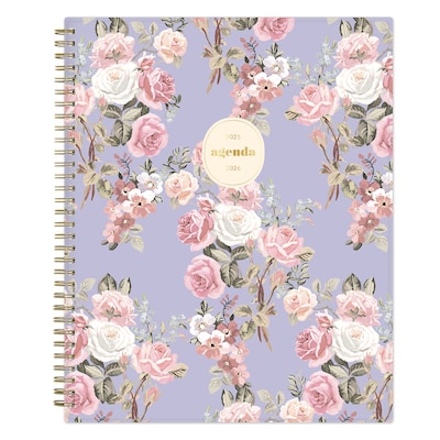 2025-2026 Blue Sky Sincerely Jules Scarletta 8.5 x 11 Academic Year Weekly & Monthly Planner, Plas