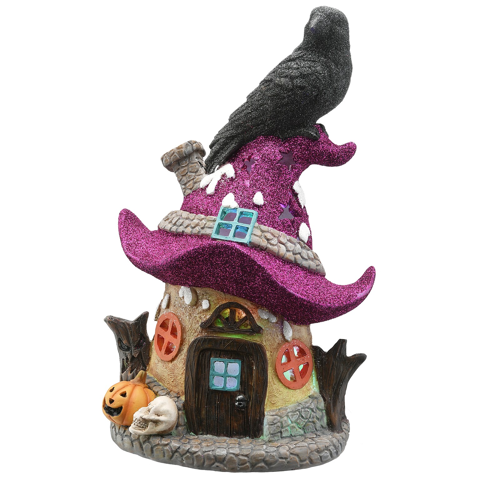 National Tree Company 10 Purple Hat Haunted House with LED Light (PG11-FJ07311-1)