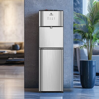 Avalon 3-Temperature Self Cleaning Water Dispenser, Stainless Steel (A5BOTTLELESS)
