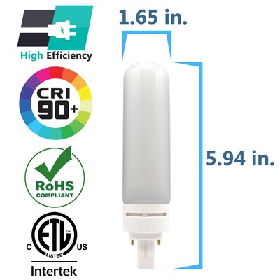 Viribright 8.5 Watts Soft White LED Household Bulb (750156)