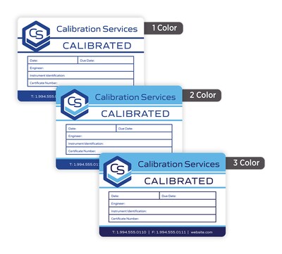 Custom Print Outdoor Label, 2 x 3 Rectangle, 1 Standard Color, 1-Sided, 250 Labels/Roll