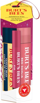 Burts Bees Mistletoe Kiss Red Holiday Gift Set
