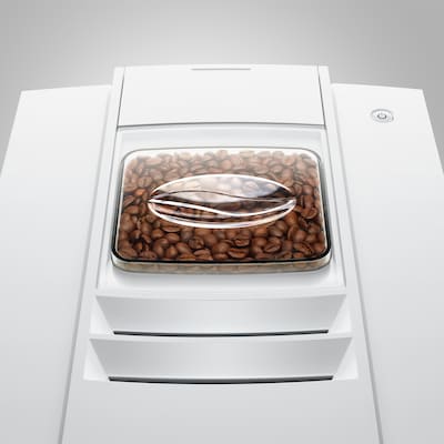 JURA E6 2-Cups Coffee & Espresso Machine Combination, Piano White (15559)