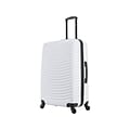 DUKAP ADLY Polycarbonate/ABS Large Suitcase, White (DKADL00L-WHI)