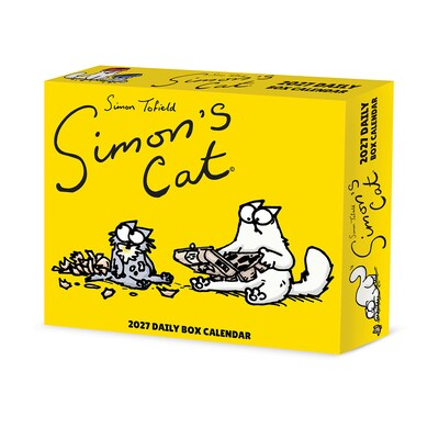2027 Willow Creek Simons Cat 5.4 x 6.2 Day-to-Day Calendar (63729)