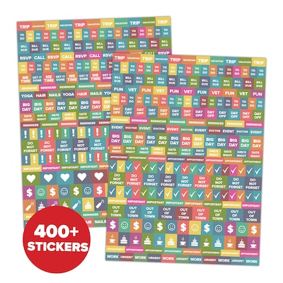 2026-2027 Willow Creek 8.5" x 11" Academic Weekly & Monthly Planner, Black (65952)