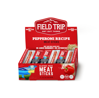 Field Trip Pepperoni Recipe Meat Stick, 0.5 oz., 24/Box (JTJ00569)