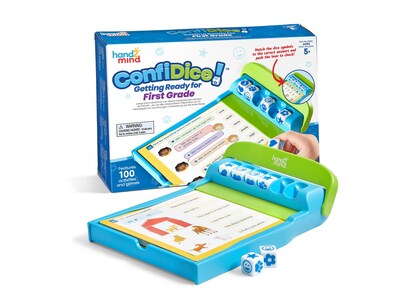 hand2mind ConfiDice! Getting Ready for First Grade Skill Practice Game (94501)