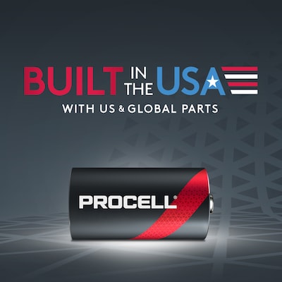 Procell Constant D Alkaline Battery, 12/Pack (PC1300)