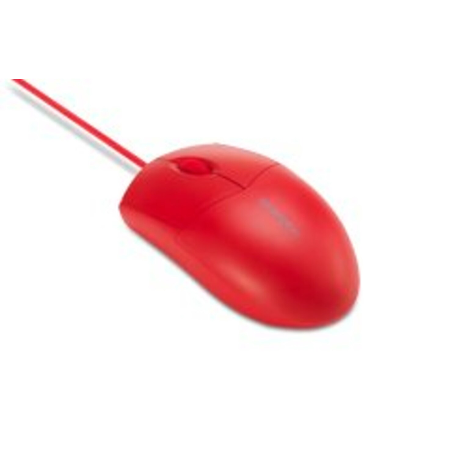 Kensington Pro Fit Washable Wired Ambidextrous USB-A Mouse, Red (K75239US)