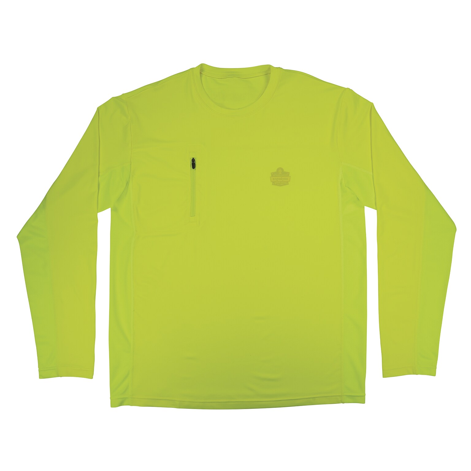 Chill-Its 6689 Long Sleeve Cooling Sun Shirt with UV Protection, Lime, 2XL (12146)