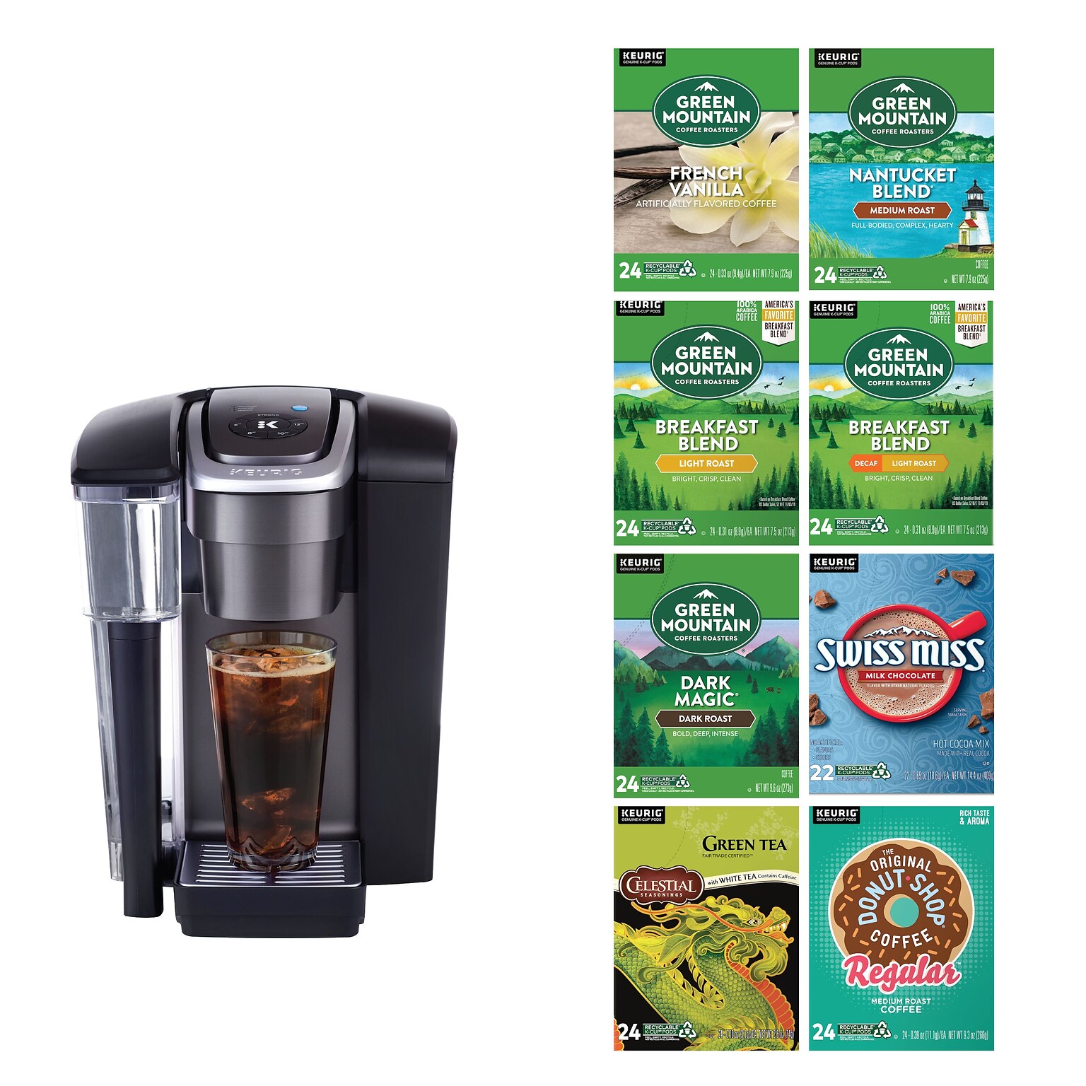 Keurig® K-1550 Bundle Commercial Coffee Maker, Black (5000341033)