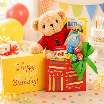 Alder Creek Gift Baskets Happy Birthday Gift (FG06478)