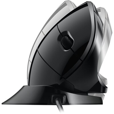 Adesso iMouse Ergonomic Vertical Optical USB Mouse, Black (IMOUSE V3-TAA)
