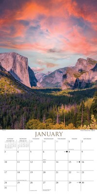 2027 Willow Creek Scenic America 12" x 12" Monthly Wall Calendar, Assorted Colors (62166)