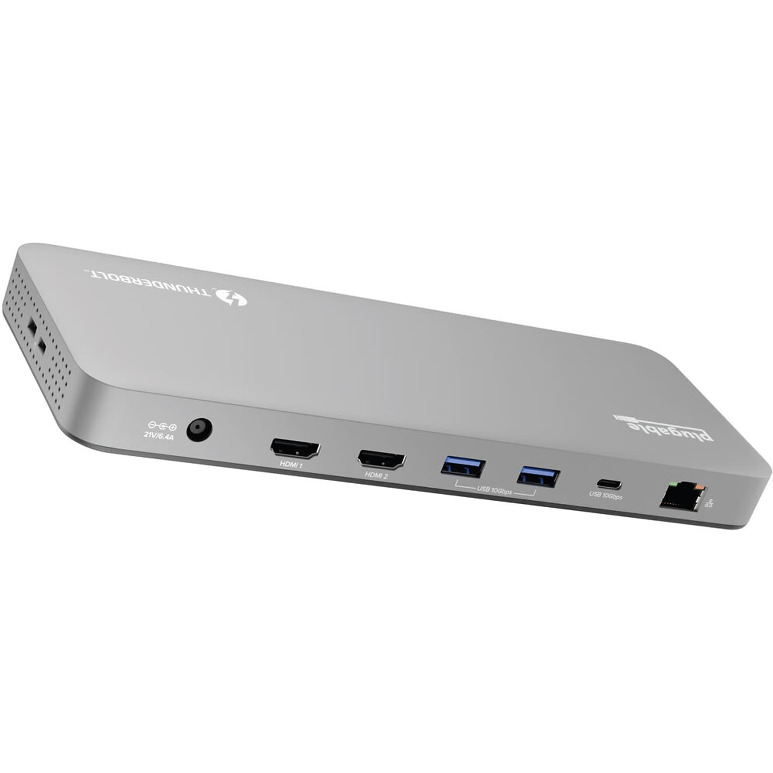 Plugable Thunderbolt 4 Docking Station for Apple M4 MacBook Air & Pro Laptop (TBT-UDM)
