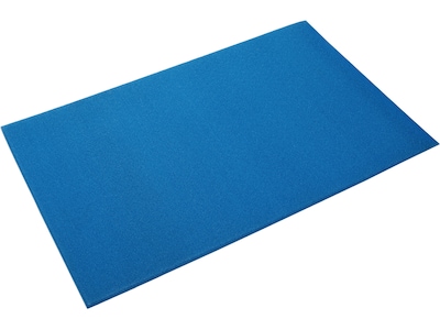 Crown Mats Comfort-King Anti-Fatigue Mat, 36" x 60", Blue (CK 0035BL)