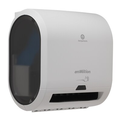 enmotion Hardwound Towel Paper Towel Dispenser, White (59437A)
