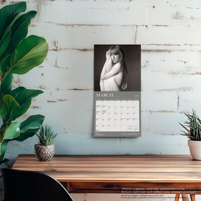 2026 BrownTrout Taylor Swift 7" x 7" Monthly Wall Calendar (9798330707706)