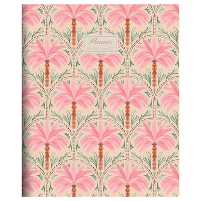 2026-2027 TF Publishing Exotic Palms 9 x 11 Academic Year Monthly Planner, Paperboard Cover (AY27-4510)