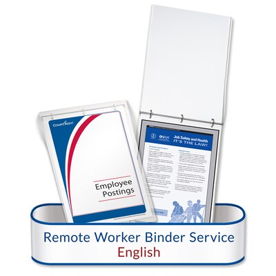 ComplyRight Federal & State Remote Worker Binder 1-Year Labor Law Service, Oklahoma, English (U1200C