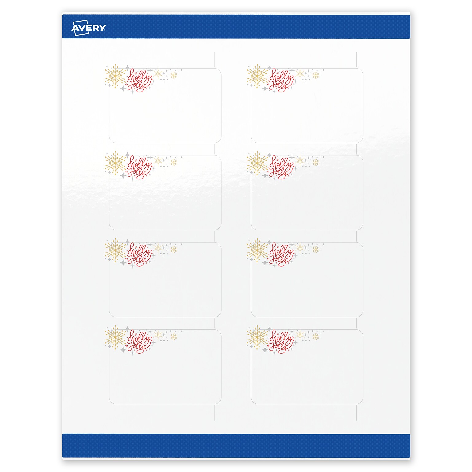Avery Rectangle Multipurpose Labels, 2 x 3, White, 80/Pack (19479370419)
