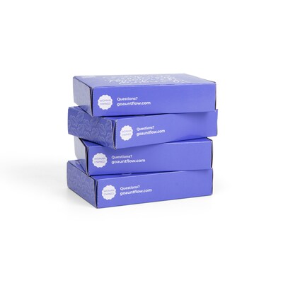 Aunt Flow #4 Vended Value Regular Maxi Pads with Wings, 250/Box (PADS-VIS-BOX-250)