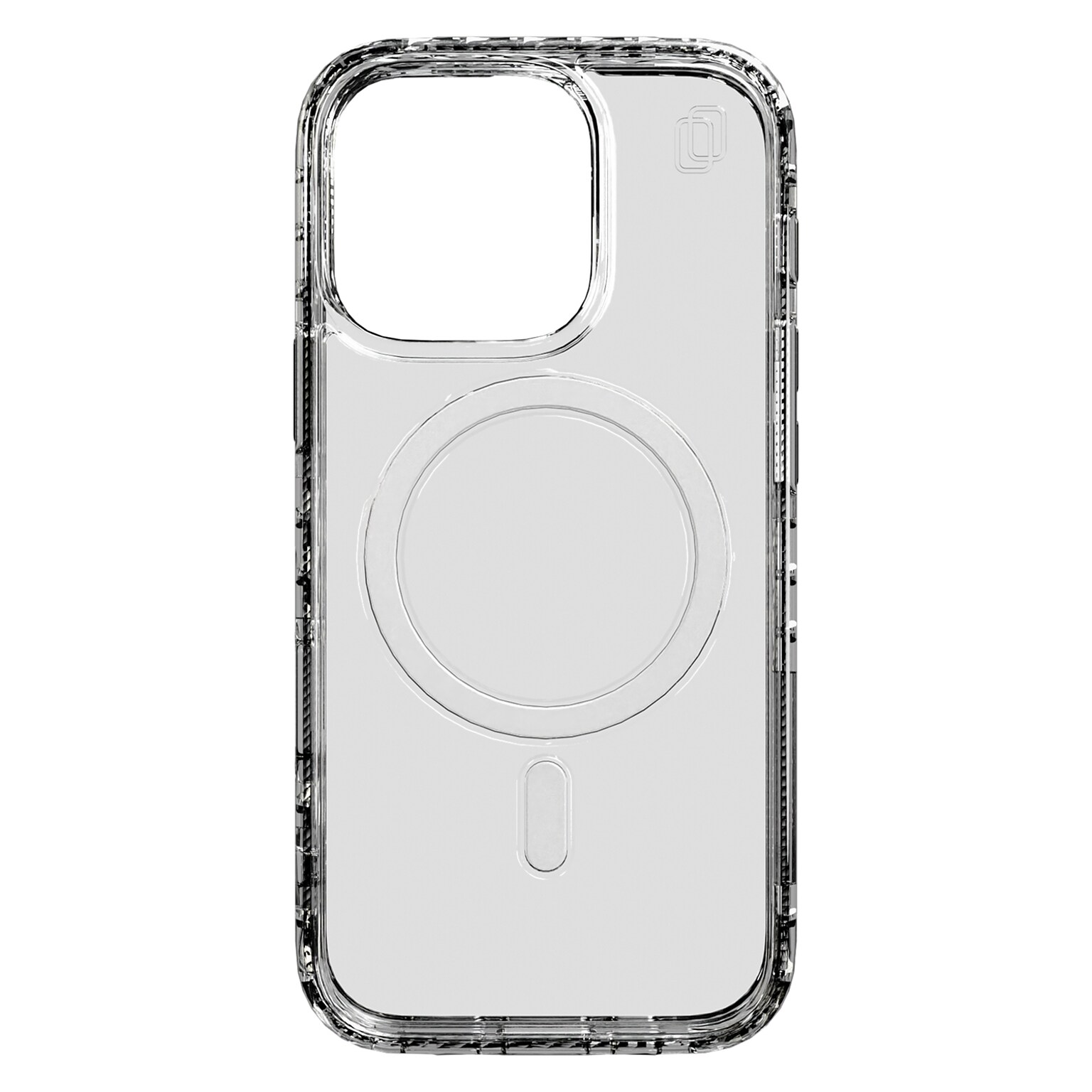 cellhelmet Magnitude Series MagSafe Phone Case for iPhone 16 Pro, Shock Absorbing, Crystal Clear (CM-106-CC)