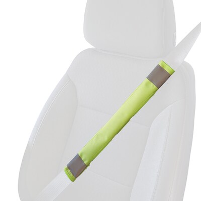 Ergodyne GloWear 8105 High Visibility Seat Belt Cover, Lime, 2/Pack (29034)