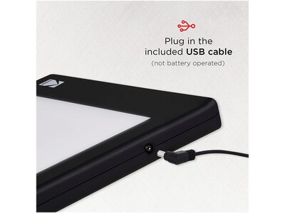Kodak LED Light Box, Black (RODLLP8X6)