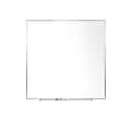 Ghent 4H x 4W Non-Magnetic Whiteboard with Aluminum Frame (M2-44-4)