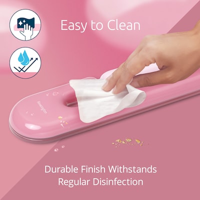 Kensington Duo Gel Non-Skid Gaming Wrist Rests, Pink (K62679WW)