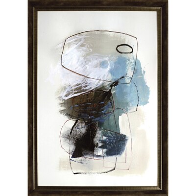 Lorell In The Middle I Framed Abstract Art (LLR04472)