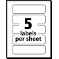 Avery Flexible "Hello My Name Is" Name Badge Labels, 1" x 3 3/4", Assorted Colors, 100 Labels Per Pack (5154)
