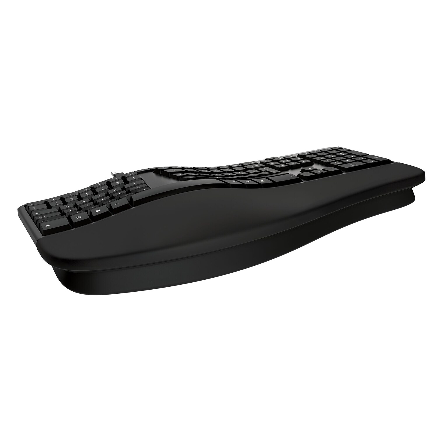 Incase Designed by Microsoft Wired Ergonomic Keyboard, Black (LXM-00001)
