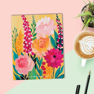 2026-2027 Willow Creek 7.5" x 9.5" Academic Weekly & Monthly Planner, Wild Garden Glow (65945)