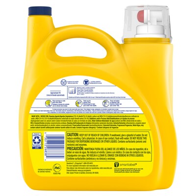 Tide Simply HE Simply Liquid Laundry Detergent, Berry Blossom Scent, 85 Loads, 107 oz. (26838)